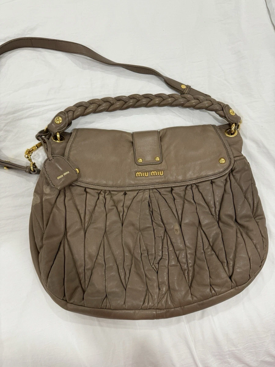 Miu Miu Hobo Bags for Women for sale | eBay