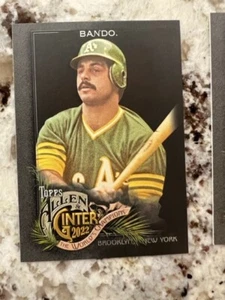 2022 TOPPS ALLEN GINTER X SP TARJETA OAKLAND ATLETISMO SAL BANDO #324 - Imagen 1 de 1