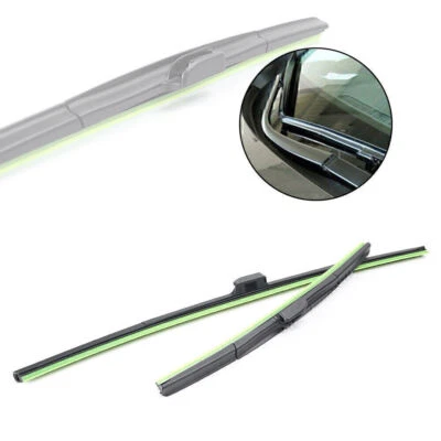26"+17" Front Windshield Wiper Blades Bracketless for Honda CR-V 2007-2011 2008 - Image 1 of 4