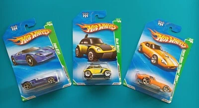 Hot Wheels 2010 Treasure Hunt Lote Shelby Cobra Daytona Cupé Baja Beetle Ford GT Foto 1 de 4
