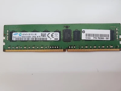 Samsung 8GB 1Rx4 PC4-2133P-RA0-10-MB1 ECC REG Server Memory M393A2G40DB0-CPB2Q - Image 1 of 4