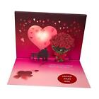  LIGHT & MUSIC Pop Up Happy Anniversary Card - Joue la chanson « Just The Two of Us » 
