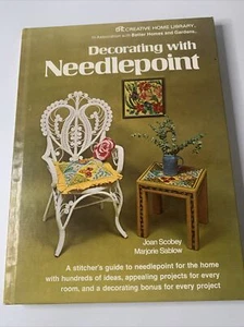 Cottagecore Decorating With Needlepoint Book Cushions Wall Hangings Joan Scobey - Bild 1 von 16