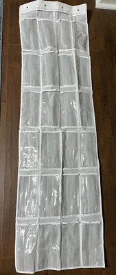 Mainstays 24-Pocket Over the Door Hanging Shoe Organizer - Image 1 of 2