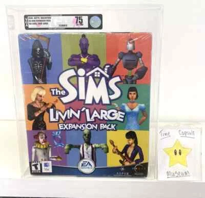 The Sims Livin' Large Expansion Pack EA PC Big Box New Sealed 2000 VGA 75 - Image 1 of 4