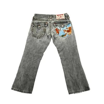 True Religion Women’s World Tour Billy Light Wash Denim Jeans Size 28x24.5 - Image 1 of 4