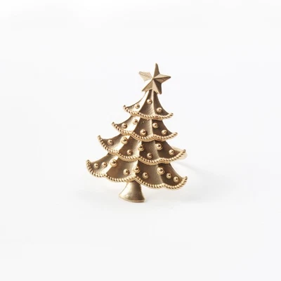  6 pièces exquis arbre de noël conception anneau de serviette serviette créative - Immagine 1 di 4