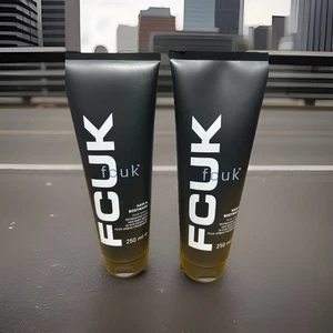 FCUK Urban Hair & Body Wash 250ml Brand New  Twin Pack - Picture 1 of 5