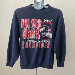 Sudadera Trench Vintage Mujer Grande Azul New York Giants NFC División Este - Imagen 1 de 5
