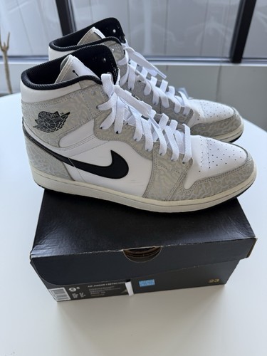 Jordan 1 Retro High Taglia 9.5 2016 Stampa Elefante 839115 106
