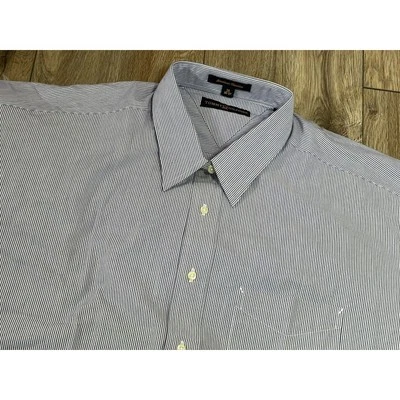 NWT Tommy Hilfiger American Classics Men's Stripes Dress Shirt Size 18 36/37 - Image 1 of 4
