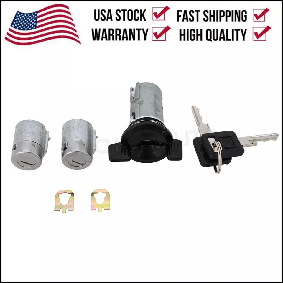 Interruptor de encendido cilindro de bloqueo de puerta para Chevrolet Suburban Blazer C5 K5 1992-94 Foto 1 de 4