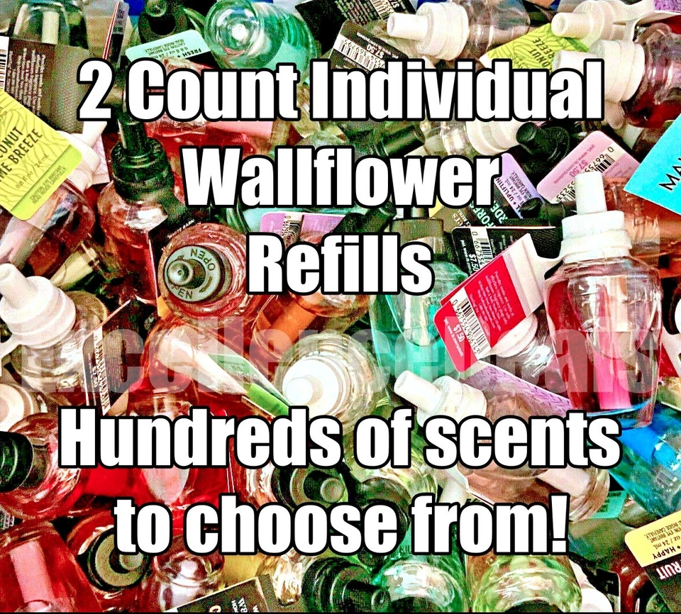Bath and Body Works Wallflowers 2 Count Lot - YOU CHOOSE SCENT - 200+ SCENTS! - Image 1 of 1