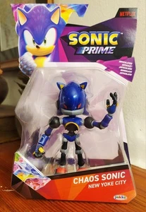 (Nuovo con scatola) Modellino Sonic the Hedgehog "Chaos Sonic" (Jakks) - 5 in - Foto 1 di 7