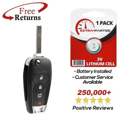 For 2016 2017 2018 2019 Chevrolet Cruze Keyless Entry Smart Remote Key Fob 4b Foto 1 de 4