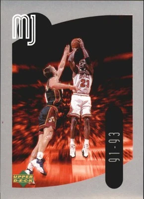 1998 Upper Deck MJ Sticker Collection #34 Michael Jordan Chicago Bulls  - Image 1 of 2