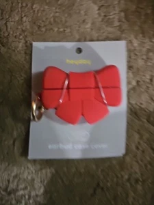 New Heyday Red Bow Earbud Case Cover - fits AirPods Gen 3 - Picture 1 of 1