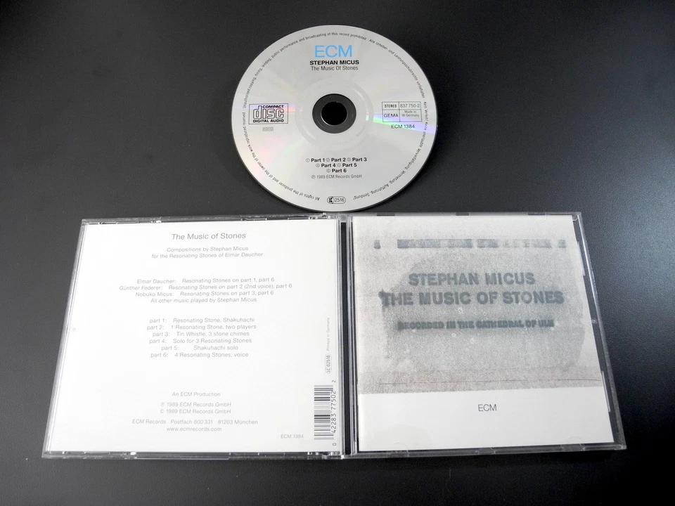 stephan micus ecm cd - the music of stones - Bild 1 von 1