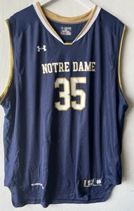 Under Armour Herren Notre Dame Fighting Irish Basketball Trikot #35 blau Gr. 3XL - Bild 1 von 7