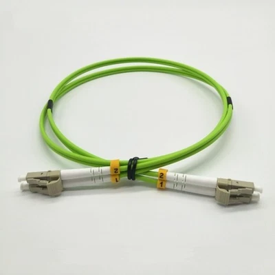 0.5~30M Fiber Optic Patch Cord Duplex Multimode OM5 LSZH Fiber Cable LC Connecto - Image 1 of 4