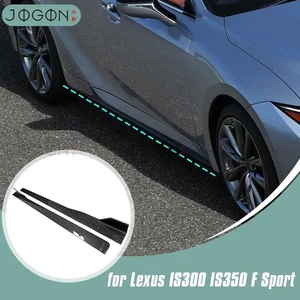Extensión de faldones laterales de carbono real IS500 IS350 F Sport Jogon para Lexus IS 2021-UP - Imagen 1 de 16