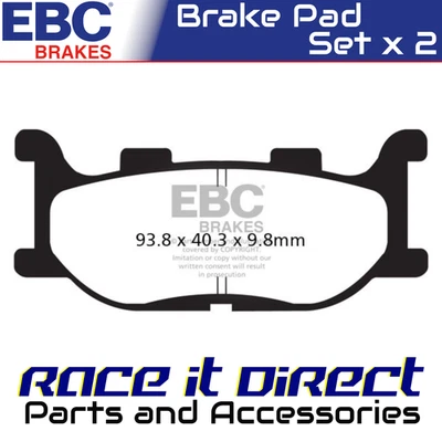 Brake Pads for YAMAHA XJ 600 S DIVERSION 1998-2001 Front HH EBC — 第 1/4 张图片