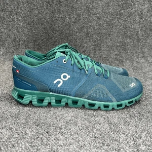 Zapatos para correr On Running On Cloud 6 para hombre talla 12 verde azulado entrenamiento atlético - Imagen 1 de 12