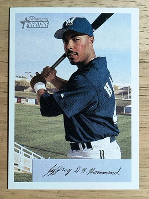 2002 Bowman Heritage #349 Jeffrey Hammonds - Image 1 of 2