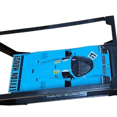 NOREV Porsche 962C 24H Le Mans 1987 Leighton House 1/18 Scale Car from Japan - Image 1 of 4