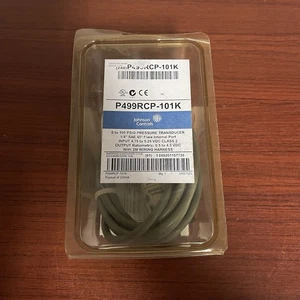 Neu Johnson Controls P499RCP-101K Druckmessumformer, Flare Innengewinde - Bild 1 von 3