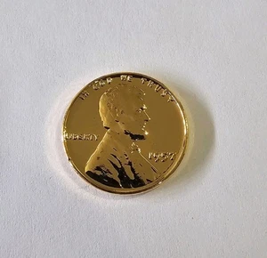 1957 Wheat Penny Philadelphia Plated - Picture 1 of 2