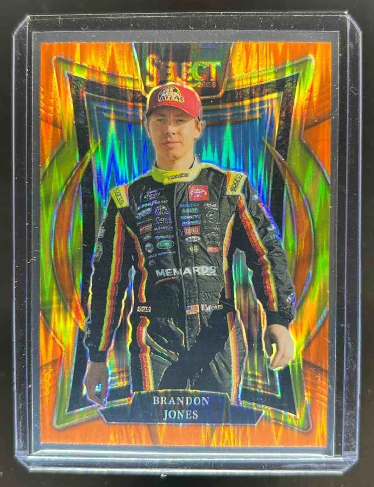 2025 Select Brandon Jones Grandstand Orange Flash Prizm #91 - Image 1 of 2