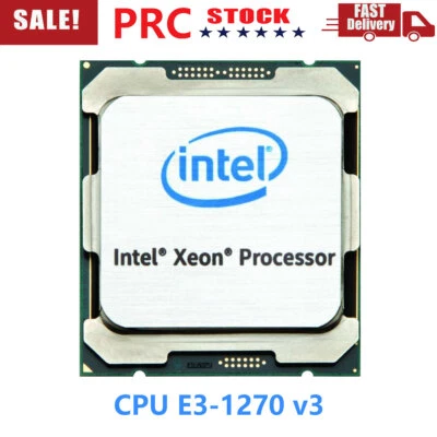 Intel Xeon E3-1270 V3 3.5GHz Quad-Core 8 Threads 8MB L3 Cache LGA 1150 Processor - Image 1 of 4