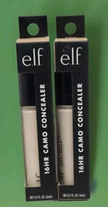 E.L.F. Elf 16HR Camo Full Coverage Matte Concealer 85845 Light Peach 2pcs - Picture 1 of 2