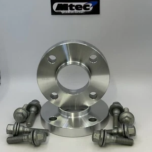 Peugeot Citroen Hubcentric 10mm Alloy Wheel Spacers & OE Flat Seat Bolts 4x108 - Picture 1 of 2