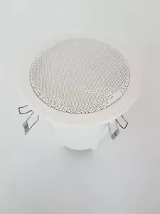 KEF CEILING SPEAKER IN-CEILING 4" UNI-Q CI100QR SOUNDLIGHT COMPACT HOME CINEMA - Picture 1 of 4