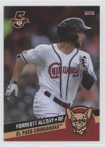 2018 Choice El Paso Chihuahuas Forrestt Allday #01