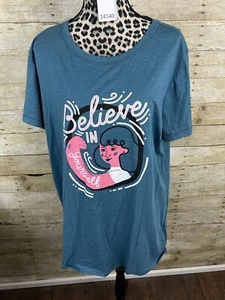 Neu mit Etikett Lularoe Liv Graphic T-Shirt Rundhalsausschnitt weich bequem Freizeitshirt Größe 3XL 2XL  - Bild 1 von 6