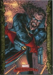 2007 Marvel Masterpieces Gold Foil Border #08 #8 Bishop NM/M😍*