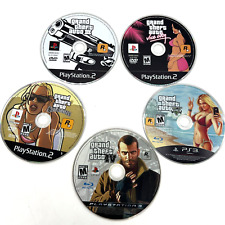 Grand Theft Auto PS2 PS3 LOT GTA 3 San Andreas Vice City IV and V black label