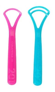 2x Curaprox Tongue Cleaner CTC 203 - Double (4 Pack) - Tongue Cleaning - Picture 1 of 4