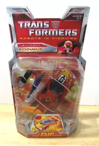 2006 Transformers Robots in Disguise Classics ~ Deluxe Autobot Rodimus NIP VHTF - Picture 1 of 2