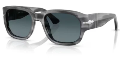 Gafas de sol para hombre Persol 0PO3380S 1192S3 gris/azul claro y oscuro cuadradas 52 mm Foto 1 de 4