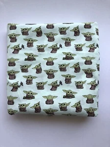 •NEW• Camelot Fabrics •Star Wars the Mandalorian Baby Yoda Fabric• THREE YARDS!! - Picture 1 of 3
