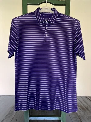 Oxford Golf - Polo Hombre Manga Corta Púrpura - Shell Houston Open - Grande Foto 1 de 4