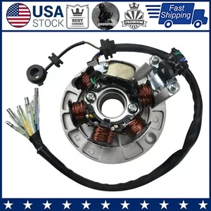 6 Coils Engine Magneto Stator Plate For Lifan 140cc Motorcycle Dirt Pit Bike - Picture 1 of 8