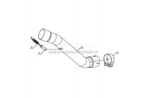 Tube Sans Kat MIVV De-Kat Inox pour Kawasaki Zx-10 R 2008 > 2010 - Photo 1/2
