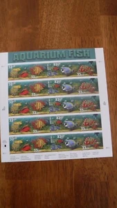 US Stamps/Postage/ Sheets 3320b Aquarium Fish MNH FV $6.60 - Picture 1 of 1