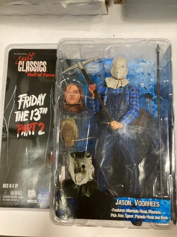 Cult Classics Hall of Fame Friday the 13th Part 2 Jason Voorhees Figure New Cover
