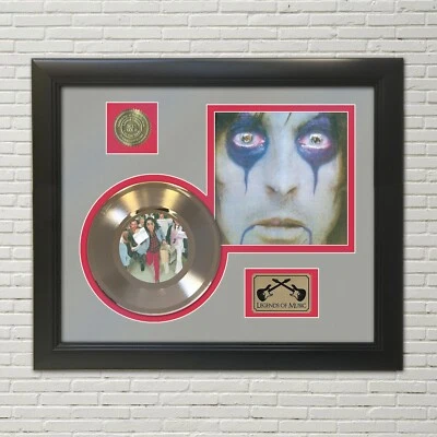Alice Cooper Framed 45 Picture Sleeve Record Display. "M4" - Image 1 of 3